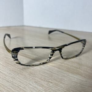 Face A Face Agape 2 886 RARE! Eyeglasses Yellow Black Frame France 52-15-140